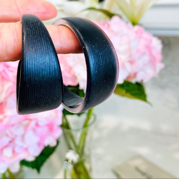 Alexis Bittar Wide Graduated Medium Hoop Earrings - Picture 11 of 16